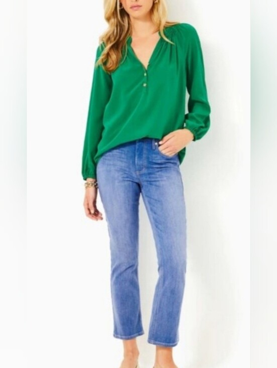 Lilly Pulitzer Denim - Lilly Pulitzer Liza High Rise Crop Jeans